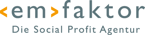 FundraisingBox-Partner em-faktor Logo